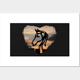 Horse Heart Posters and Art